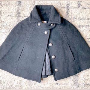 Talbot Kids - Girls Winter Cape - Pea Coat Style